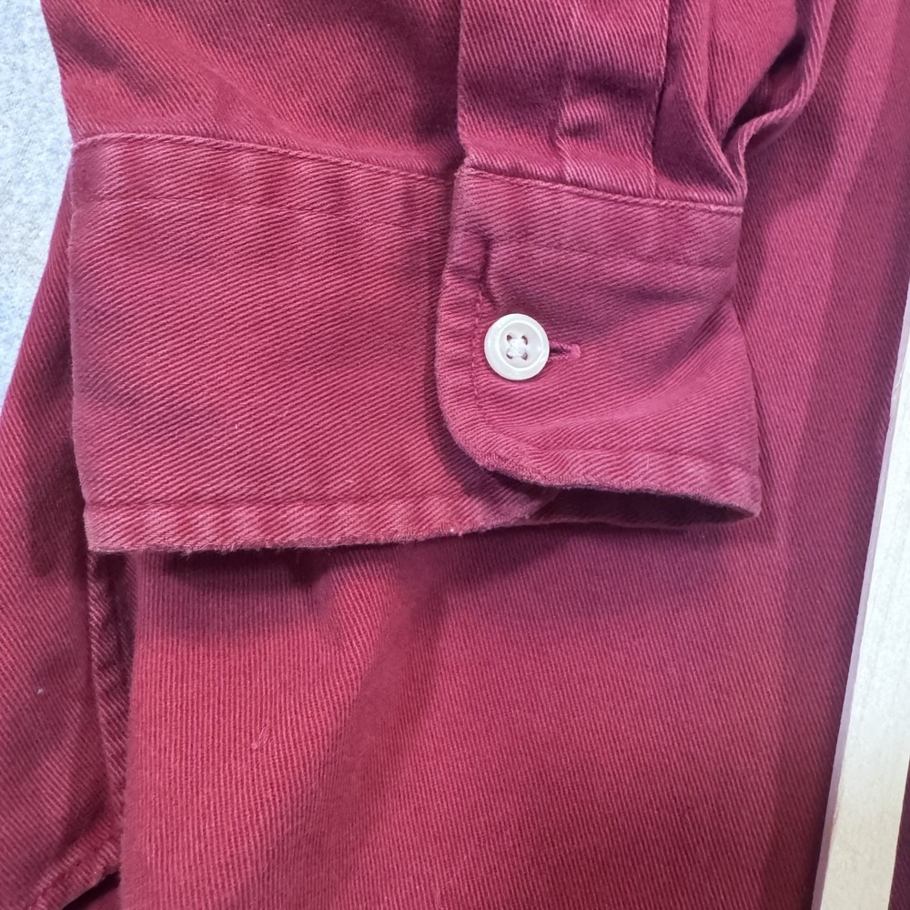 Ralph Lauren Shirt Mens Large Blaire Button Down Collared Polo Long Sleeve - Picture 7 of 10